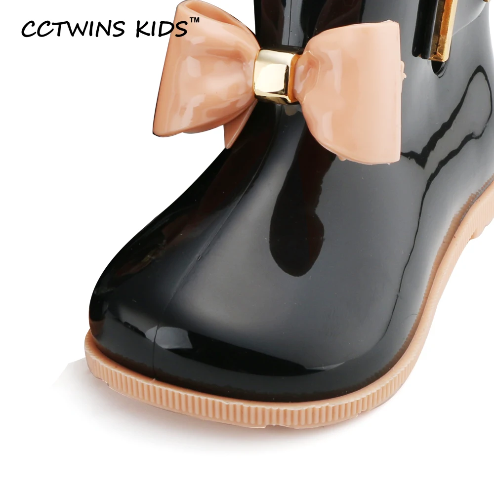 CCTWINS KIDS 2018 весенне летняя детская обувь из ПВХ для маленьких девочек