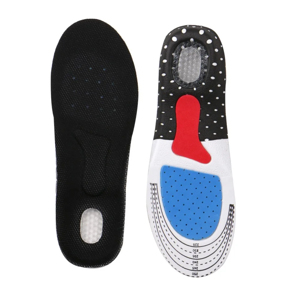 

1Pair Foot Silicone Gel Insoles Pads Orthotic Arch Support Shoe Pad 35-40 yards