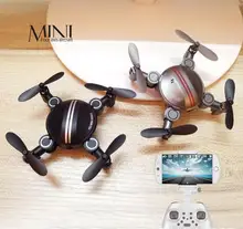 New 200W pixelate Fold Mini Aircraft Vehicle Toys Automatic Return Headless Mode 2 4G 4CH 4