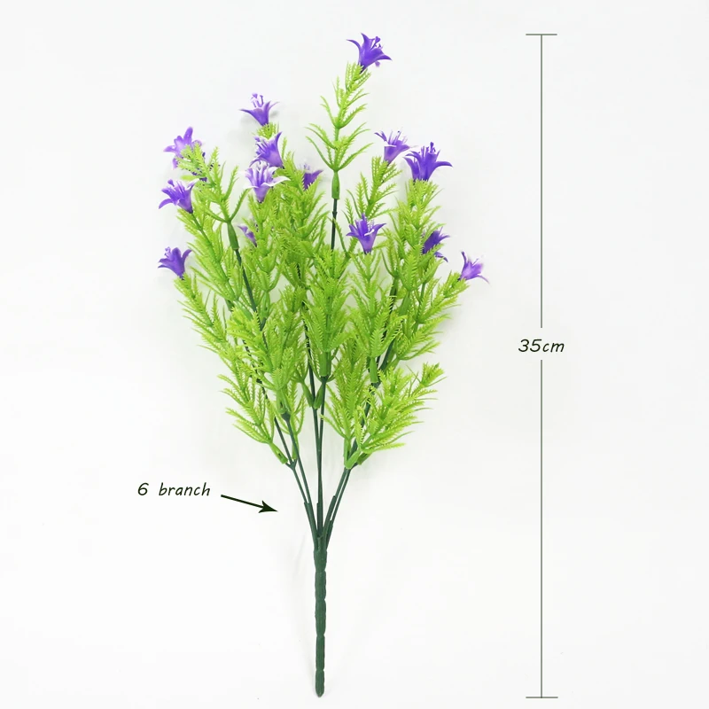 JAROWN Artificial Plastic Lily Fake Bouquet Wedding Feast Decorations Ramos De Flores Home Office Decor Simulation Flowers (11)