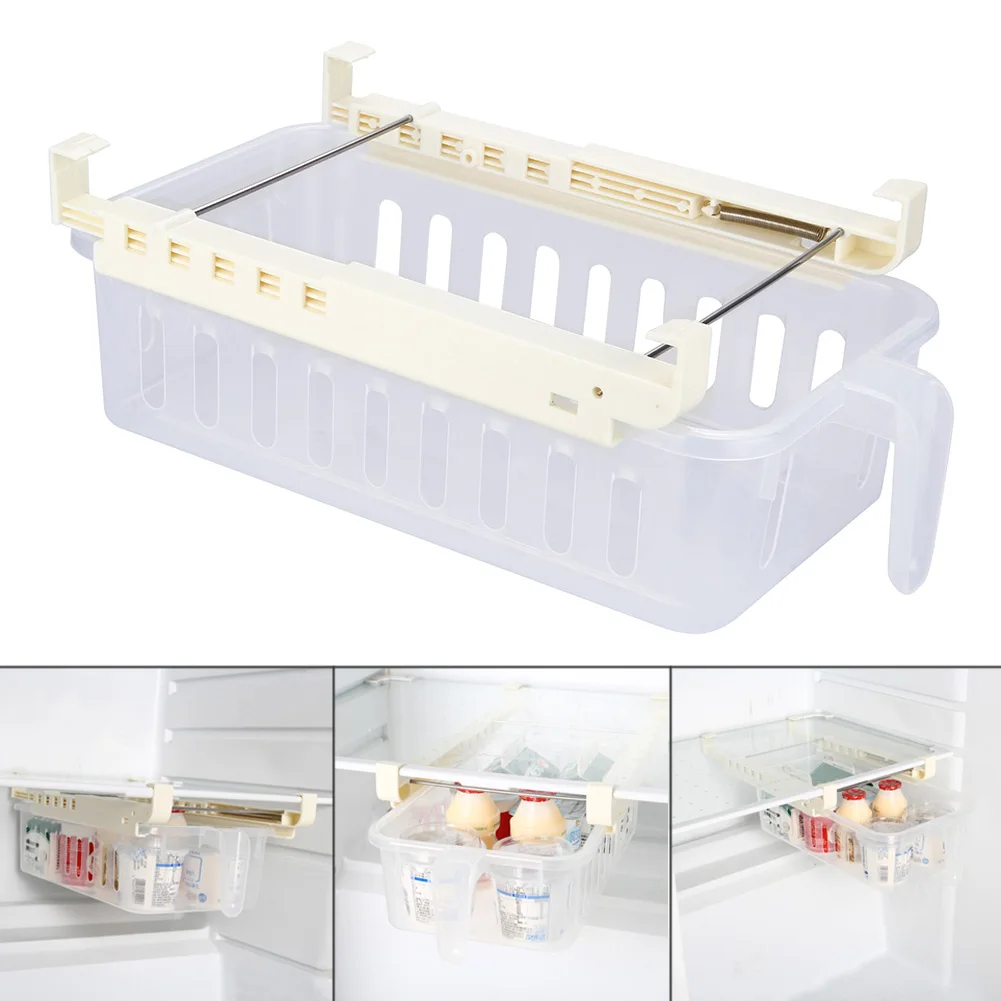 

Multifunctional Refrigerator Shelves Storage Box Drawer Type Compartment Partition Tray For Kitchen Fruit Egg HY99 DC28
