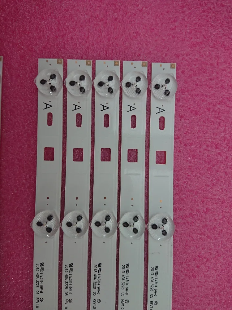 10 шт. светодиодная подсветка для SONY KDL 40W605B NS4S400DND01 40R353B 40R480B 40R485A samsung 2013SONY40A 2013SONY40B