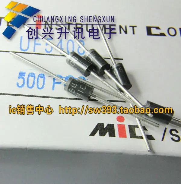 Free Delivery.UF5408 new line of high-power ultrafast recovery diode 3A / 1000V | Компьютеры и офис