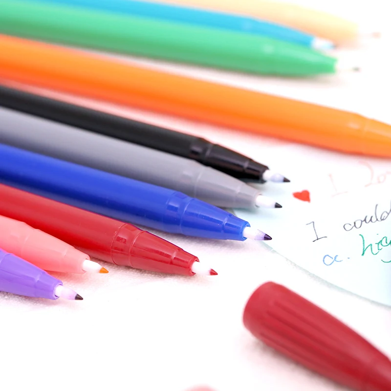 Волокно воды ручка цвет корейский Канцелярские M 3000 Plus ручки для рисования книги по искусству маркеры