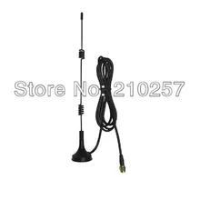 5 шт. 5dbi 3G Телевизионные антенны Модуль с высоким коэффициентом усиления RP-SMA разъем муж Беспроводной маршрутизатор сетевой карты всасывания чашки антенна