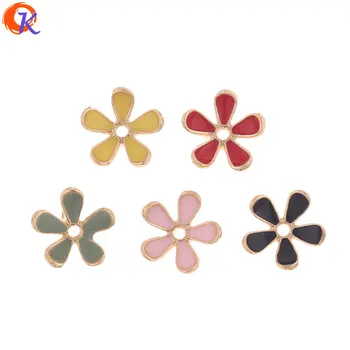 

Cordial Design 100Pcs 10*10MM Jewelry Accessories/Earrings Connectors/Flower Shape/DIY Jewelry Making/Hand Made/Earring Findings