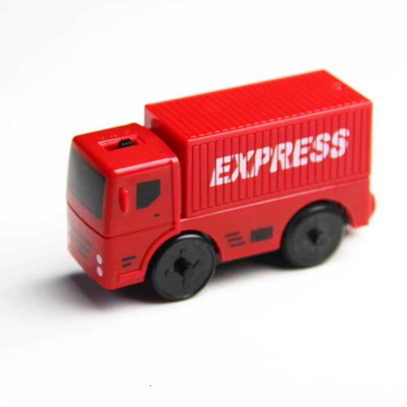 W115 Электрические грузовики экспресс- автомобиль совместимый BRIO Rail различные деревянные треки Детские вагончики игрушки