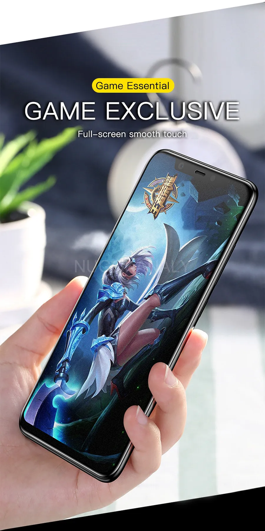 Полное покрытие с клеем, матовое закаленное стекло для Xiaomi mi 9 SE 8 Lite A2 Red mi Note 8 8T 6 7 Pro Pocophone F1, защита экрана