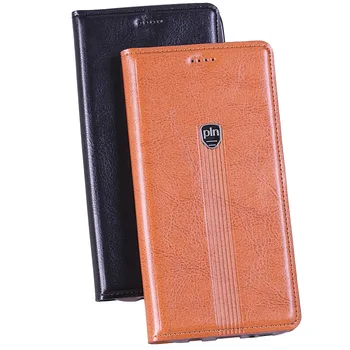 

Hot ! ! ! Fashion For Xiaomi Redmi Note 4 Genuine Leather Case Stand Flip Magnetic Mobile Phone Cover + Free Gifts
