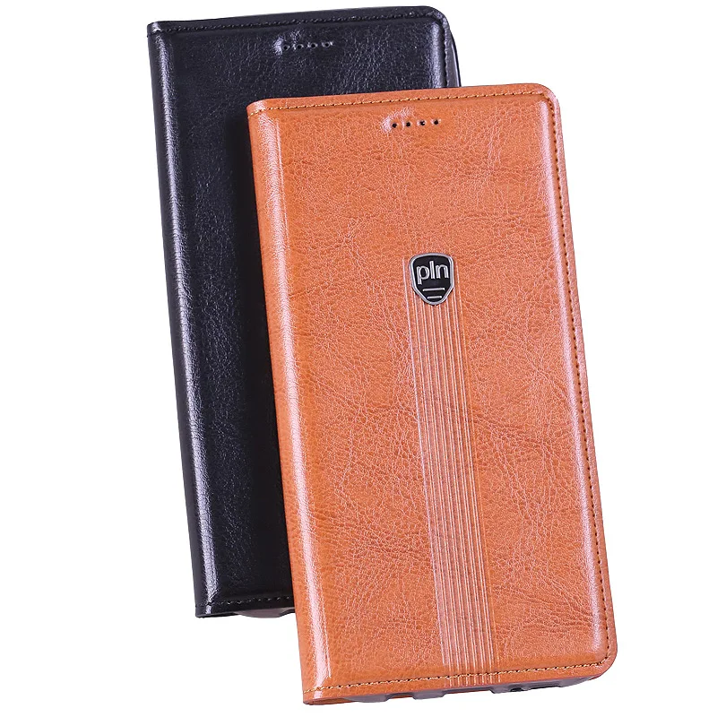 

Hot ! ! ! Fashion For Huawei Ascend P8 Max 6.8 Inch Genuine Leather Case Stand Flip Magnetic Mobile Phone Cover + Free Gifts