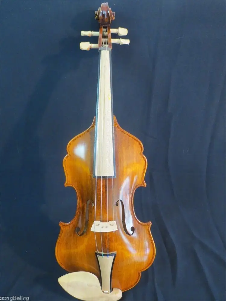 Уникальный дизайн в стиле барокко без ребра скрипки 4/4, большой, яркий звук#11093