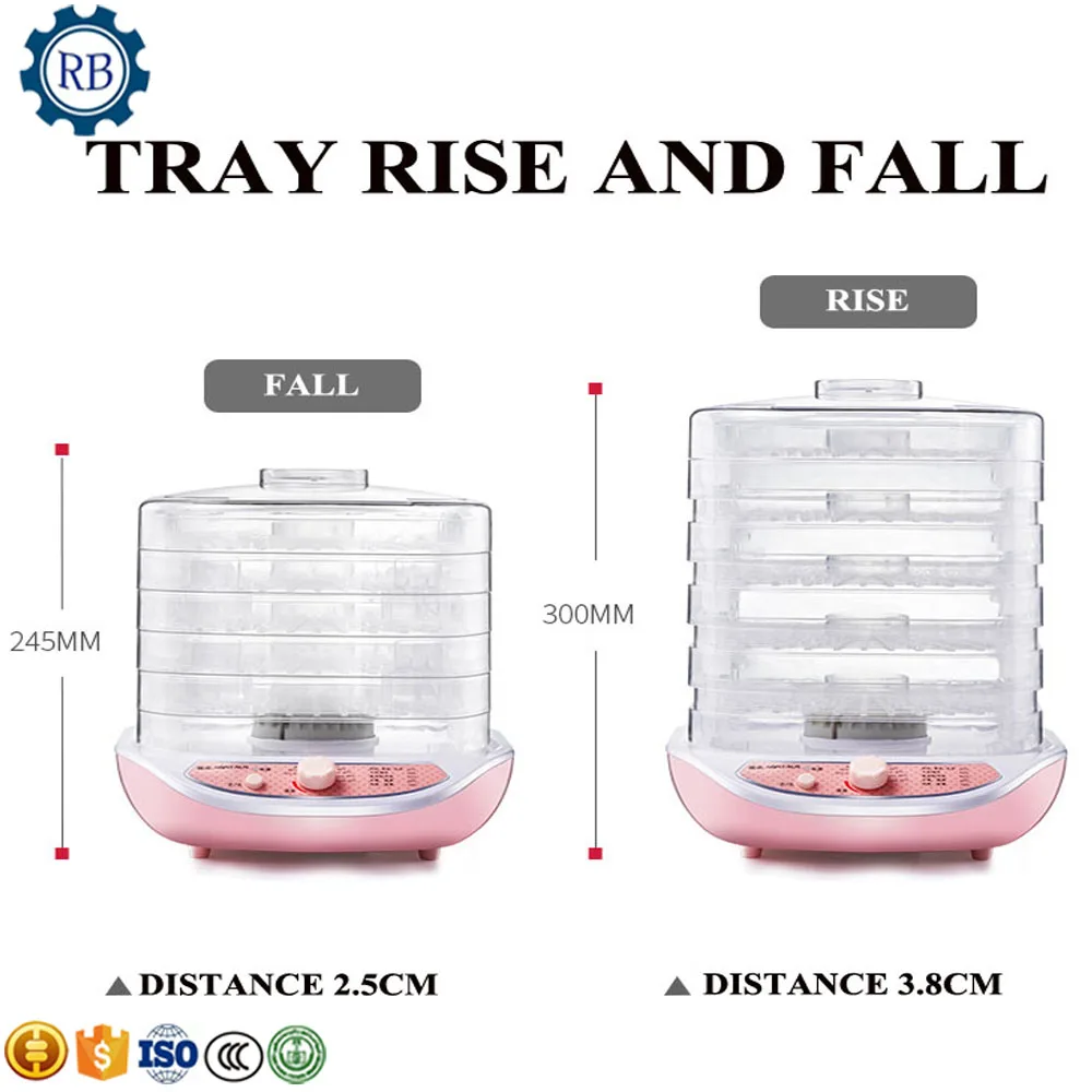 Низкая Цена Большая скидка коммерческая машина для сушки фруктов/машина для обезвоживания пищевых продуктов/домашний осушитель пищевых продуктов