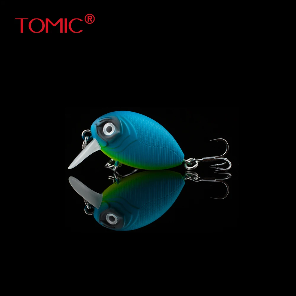 

Tomic fishing plug wobbler floating crank bait micro trout lures freshwater bait