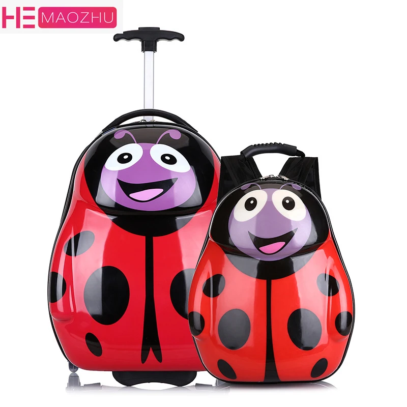 

Kids Suitcase Children Travel Trolley Suitcase Wheeled Suitcase for Kids Rolling Luggage Suitcase Child Travel Luggage Bags Case
