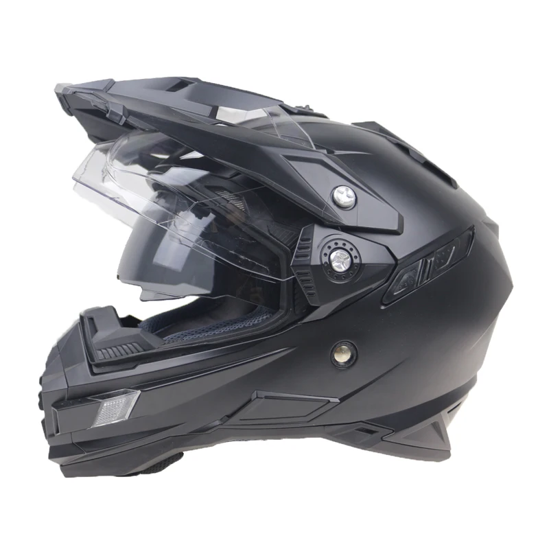 

Adventure Rally Motorcycle helmet Double Lens Cross Tour bike helmet DOT ECE approved ADV motorcycle helmet Aerodynamic design