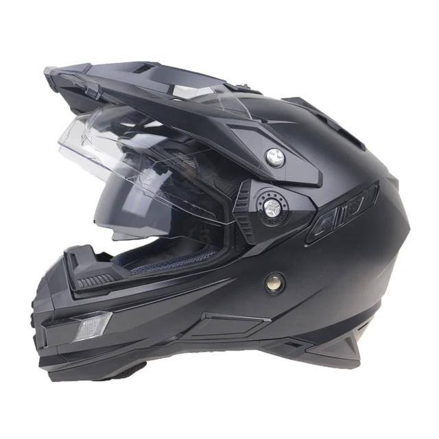 Adventure Rally Motorcycle helmet Double Lens Cross Tour bike helmet