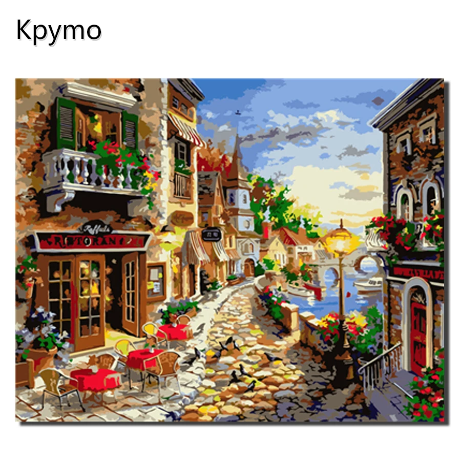 

Framed Wall Pictures landscape animal sexy woman Painting By Numbers Wall Art Acrylic Oil Canvas Paintings Home Decor For Living