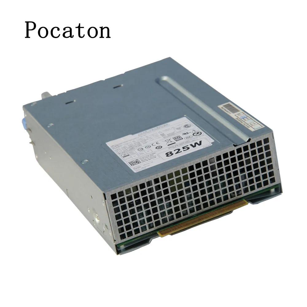 Серверный блок питания Pocaton 825 Вт для DELL T5600 D825E004L H825EF 02 DP/N FT7T6|server power supply|supply powerdell