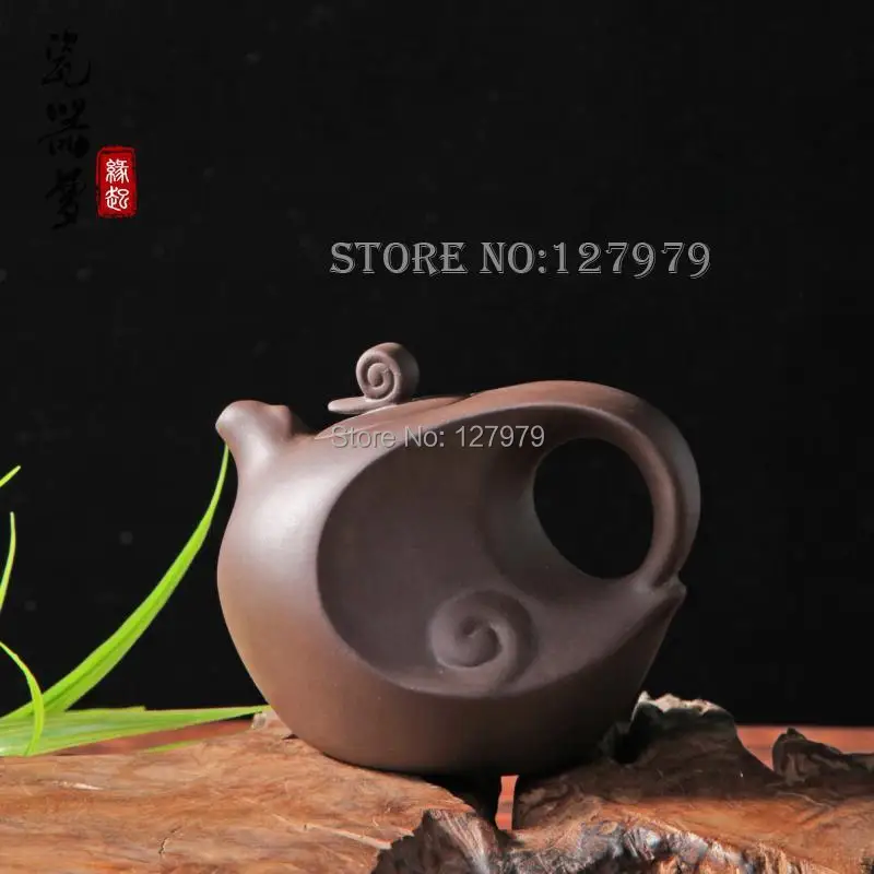 Yixing purple clay teapot about 300Ml the moon style puer oolong teaset