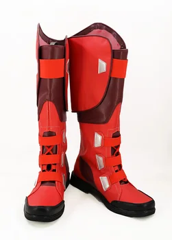 

Custom Made Captain America Cosplay Boots Shoes Red Halloween Prop
