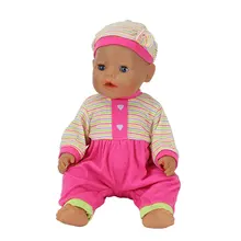 6Style Choose New style meired jumpsuits hat Clothes Wear fit 43cm Baby Born zapf Children best