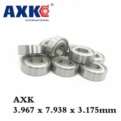 AXK 20 штук высокое качество Abec-5 Z2v2 R155zz подшипник X5/32zz, ra155zza, 3967-2z 3.967*7.938*3.175 мм дюймовый подшипник мини мяч