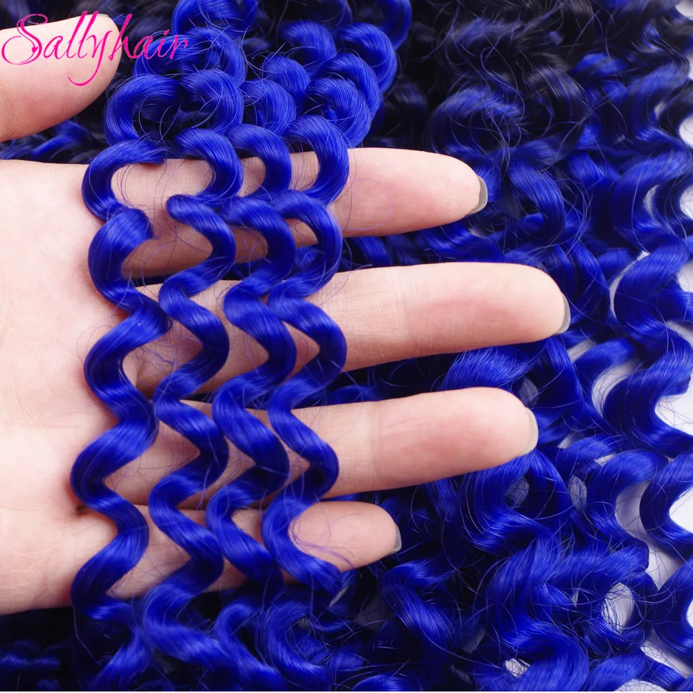 Sallyhair Water Wave Omber Braiding Hair Extension (41)