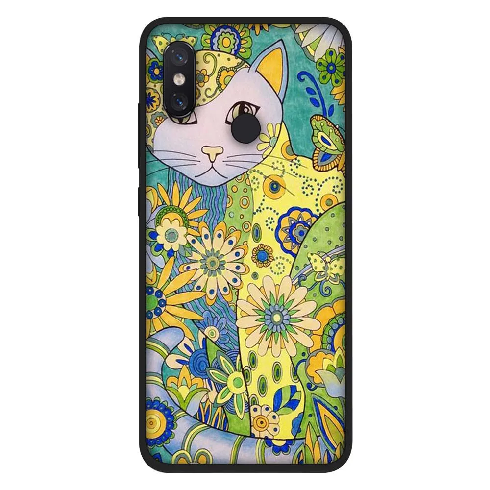 WEBBEDEPP Kiss от Густава Климта кошка собака ТПУ чехол для Xiaomi Redmi 5A 6A S2 5 Plus Note 6 7 Pro
