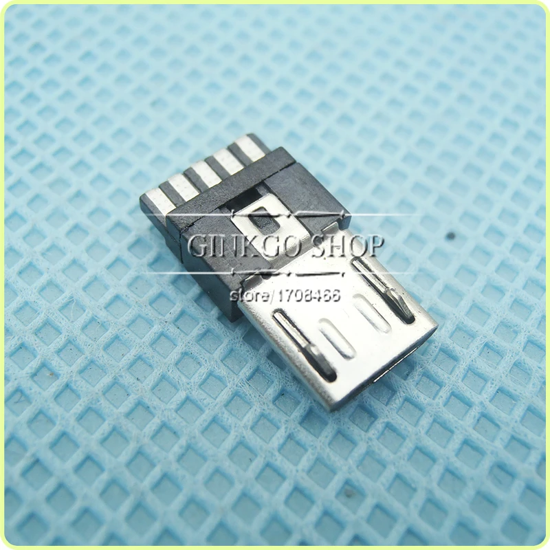 Aliexpress.com : Buy 50pcs/lot Communly use Micro USB 5P plug,Micro USB ...