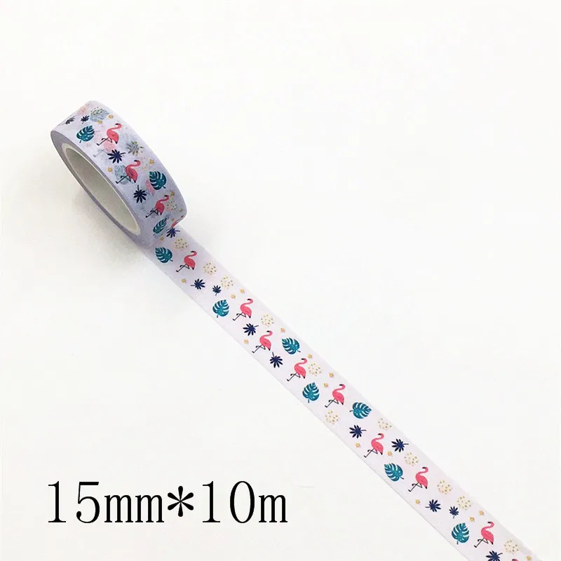 10m 귀여운 Lotkawaii 꽃 녹색 잎 달 장식 Washi 테이프 DIY 스크랩북 마스킹 테이프 학교 사무용품
