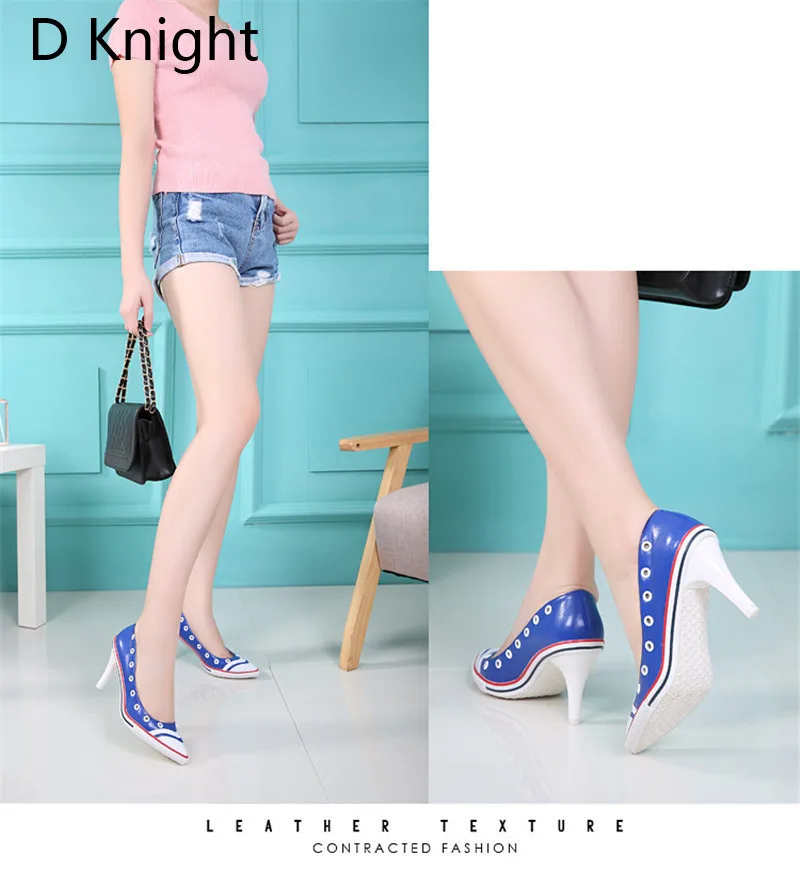Sexy Pointed Toe Thin Heels Women Pumps New Fashion Shallow High Heeled Women Wedding Shoes Ladies Elegant Evening Party Shoes (9)