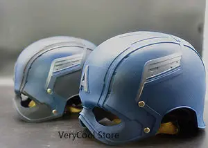 

CATTOYS 1/1 Captain America WEARABLE Helmet Replica VETERAN PAINTED Version IN BOX GIFT