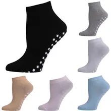 Хлопок Йога Спортивные противоскользящие носки унисекс дышащие носки для йоги носки