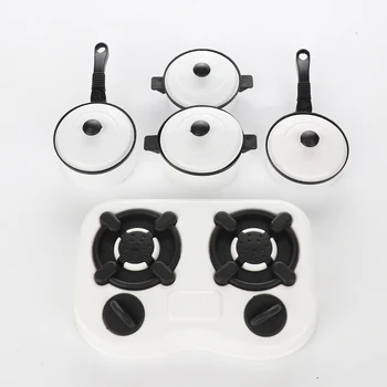 

11Pcs/set Children Mini Kitchen Cookware Pot Pan Kids Pretend Cook Play Toy Simulation Kitchen Utensils Toys Kids Gifts
