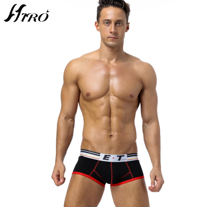 New Brand High Quality Male Underwear Boxer Shorts Cotton Solid