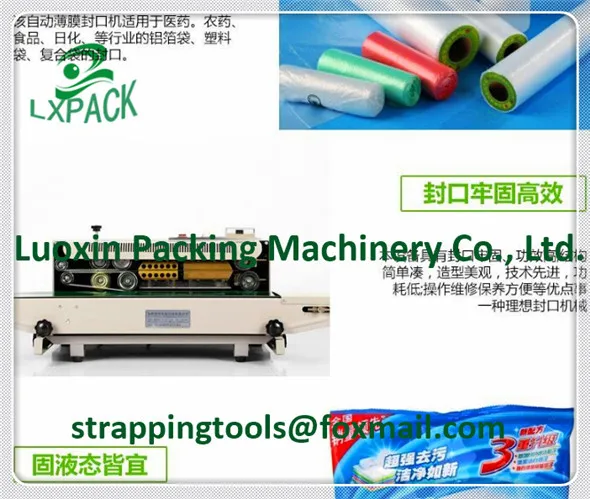 Horizontal Vertical Portable Stainless Steel Tilt Head Continuous Band Sealers Rapid Tabletop Free Standing Benchtop Band Sealer with Dry Ink Coding31