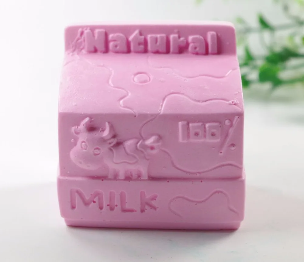 NATURAL Milk Cow Mould S428 Craft Art Silicone 3D Soap Mold Craft Molds