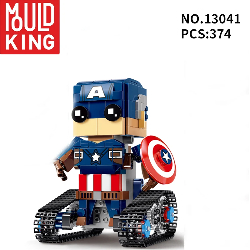

Mould King Technic America Captain 13041 Building Blocks RC Remote Control Bricks Toys For Kids Gift