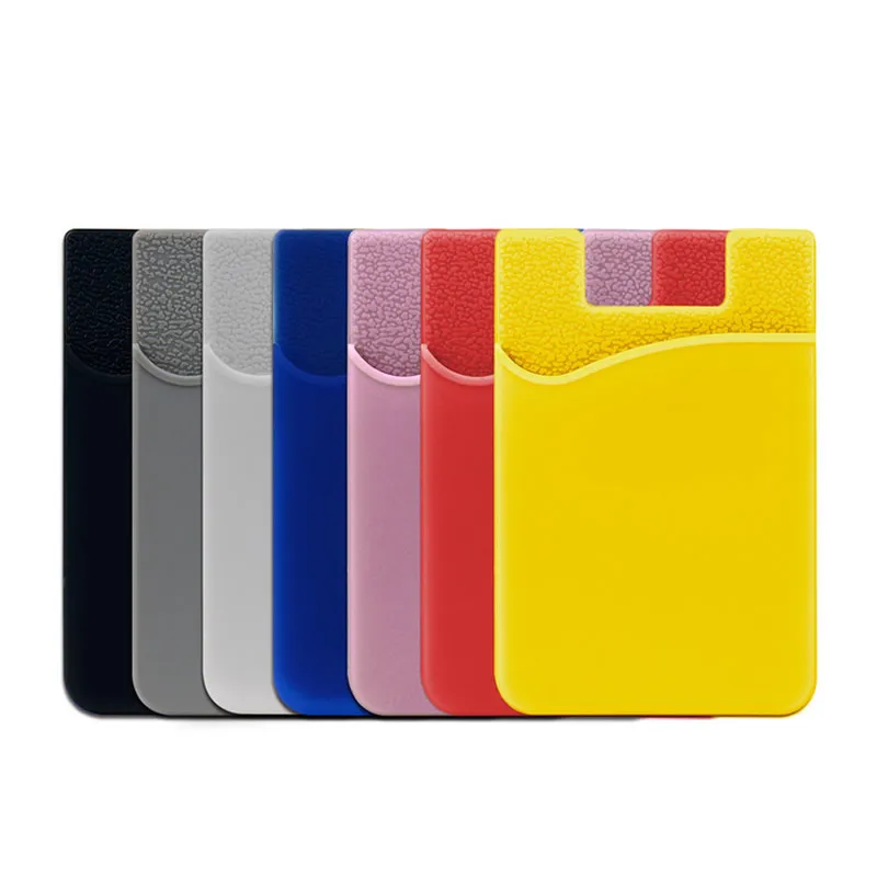 

Back Cover 3M Adhesive Sticker SIM/ID/Credit Card Pocket Pouch Holder Pop For iPhone Samsung Socket Android Smart Phones