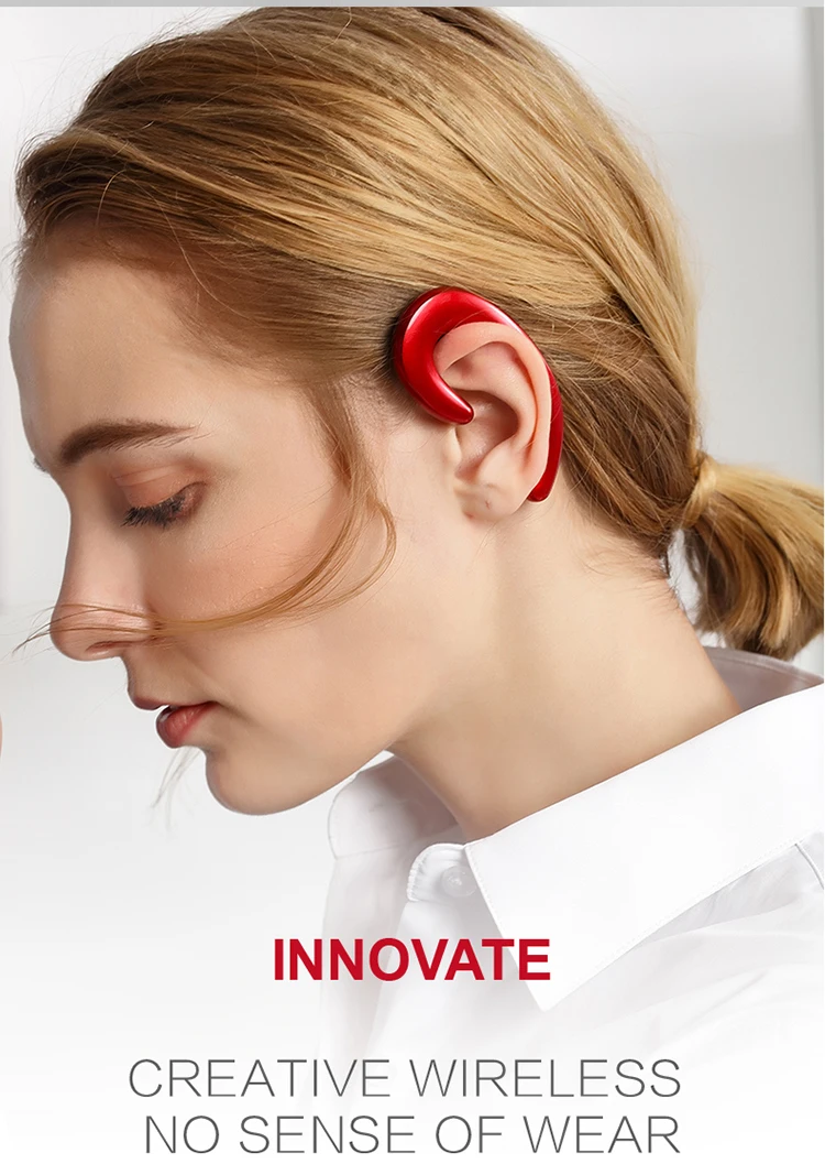 k8 bone conduction earhook wireless