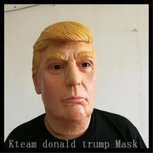 100 Latex Famous Celebrity Funny Party Cosplay Human Mask Props Donald Trump Mask Overhead Latex Masks