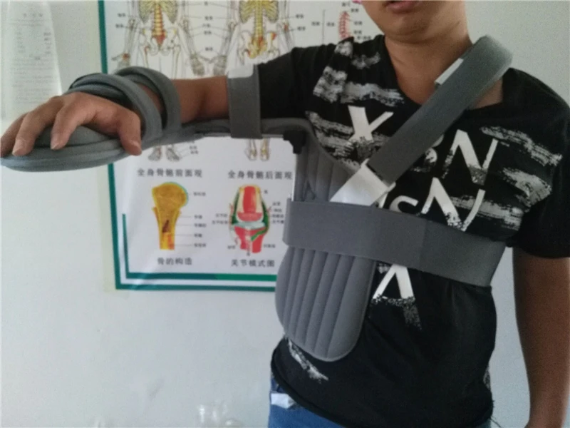 

Free Shipping Strong Shoulder Support Injury Rehabilitation Shoulder Fracture Fixation Comfort High Quality Medical Orthosis