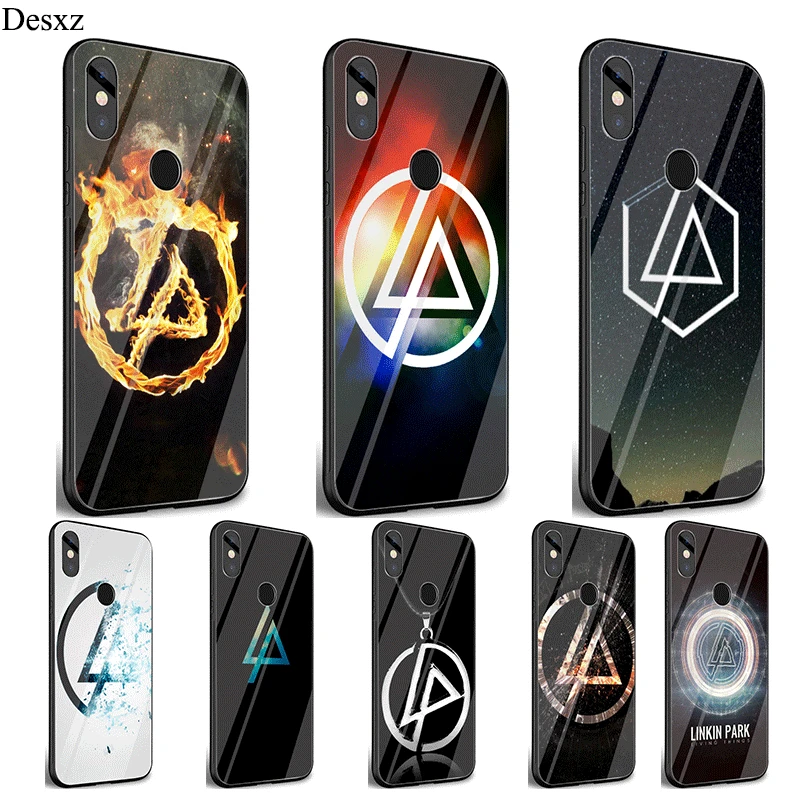 

Desxz Cell Phone Case Glass Popular Linkin Park For Xiaomi Mi 8 Lite A1 A2 5X 6X 9 Redmi Note 5 6 7 Pro 6A 4X Pocophone F1 Cover