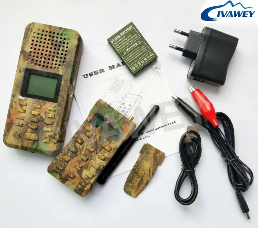 

With remote controller 20W Mallard Duck Call Snow Goose call 150 Birds sound hunting MP3 Player bird caller timer on/off
