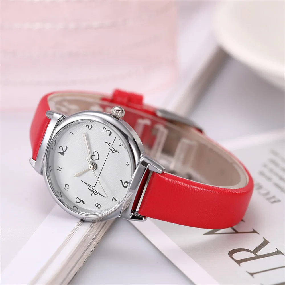 Женские часы с кожаным ремешком и браслетом, изысканные кварцевые наручные часы с маленьким циферблатом, повседневные женские часы Reloj# B