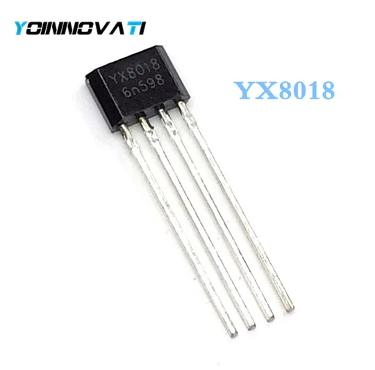 

200pcs Solar LED Driver YX8018 Joule Thief DCDC Converter Booster 4 pin IC For Driving Solar Powered Garden LED lights