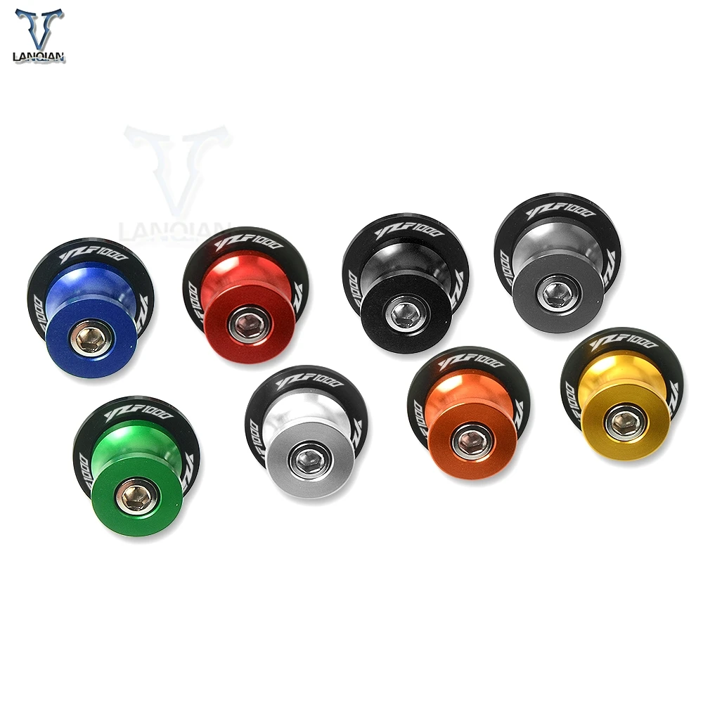 M6 Motorcycle accessories Swingarm Spools slider stand screws Swingarm Sliders 6mm motobike For yamaha YZF 1000 YZF1000