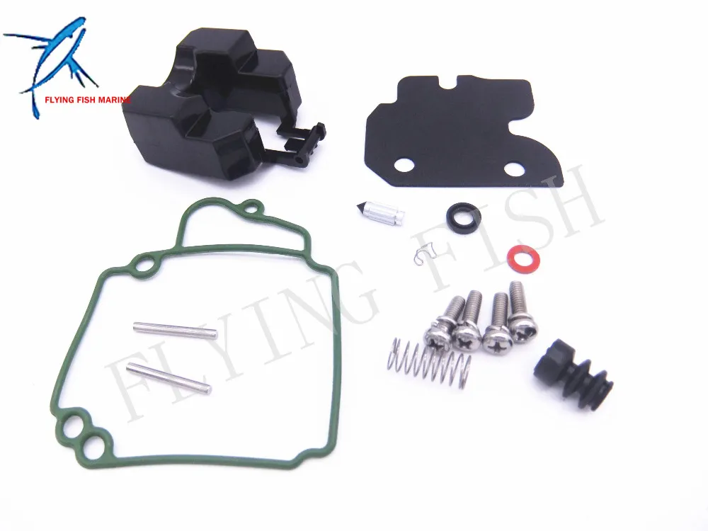 Kit de Reparo de Carburador de Motor de Barco para Yamaha Tempos F25d F25l F25s T25la 4 25hp F25 T25 5 Automóveis e motos
