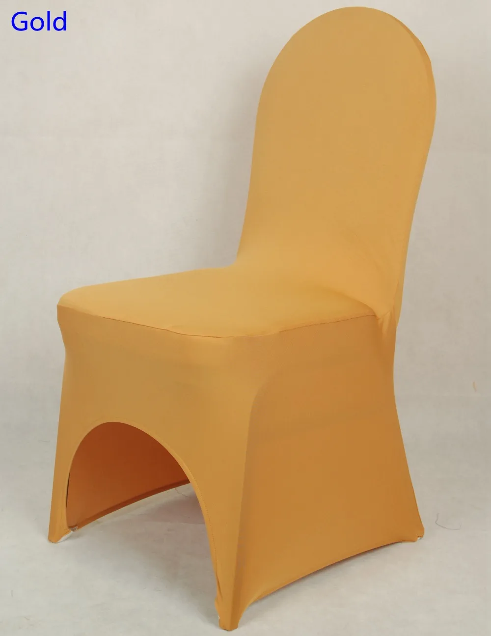 Gold Colour chair covers spandex chair covers china universal lycra chair cover dining chair