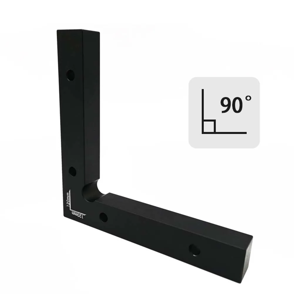 

1Pcs Aluminium Alloy L Shape 90 Degree Positioning Squares Right Angle Clamps Woodworking Carpenter Tool Corner Clamping